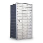 View Front Loading 32-Door Horizontal Private Mailbox